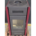 Poêle à bois Romana - option ventilateur - Reconditionné - A - 8 Kw