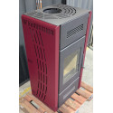 Poêle à bois Romana - option ventilateur - Reconditionné - A - 8 Kw