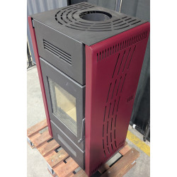 Poêle à bois Romana - option ventilateur - Reconditionné - A - 8 Kw