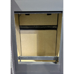Poêle à bois Romana - option ventilateur - Reconditionné - A - 8 Kw