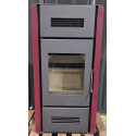Poêle à bois Romana - option ventilateur - Reconditionné - A - 8 Kw