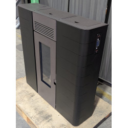 Poêle à granulés hydro extra plat Agosta - Reconditionné - A - 16 Kw