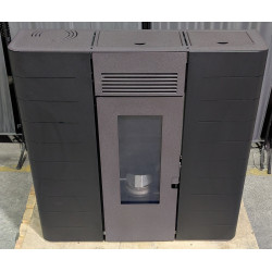 Poêle à granulés hydro extra plat Agosta - Reconditionné - A - 16 Kw