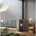Poêle à bois Asia BII - 7 Kw
