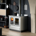 Cuisinière à bois encastrable Venezia Inox