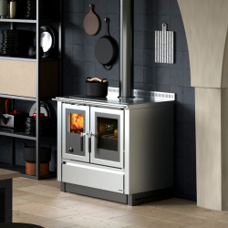 Cuisinière à bois encastrable Venezia Inox
