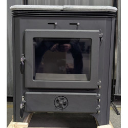 Poêle à bois Vulkan - Reconditionné - A+ - 8,2 Kw