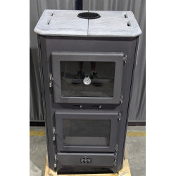 Poêle à bois bouilleur Thermo Vulkan plus - Reconditionné - B+ - 19 Kw