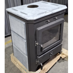 Poêle à bois Vulkan - Reconditionné - A - 13,1 Kw