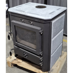 Poêle à bois Vulkan - Reconditionné - A - 13,1 Kw