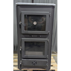Poêle à bois bouilleur Thermo Vulkan plus - Reconditionné - A - 19 Kw