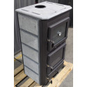 Poêle à bois bouilleur Thermo Vulkan plus - Reconditionné - A - 19 Kw