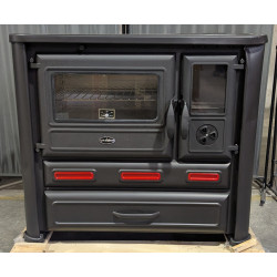Cuisinière à bois Alma Mons - Reconditionné - B+ - 9 Kw