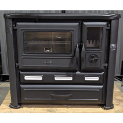 Cuisinière à Bois Alma Mons sortie gauche - Reconditionné - B+