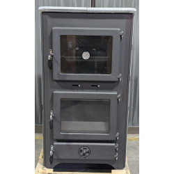 Poêle à bois bouilleur Thermo Vulkan plus - Reconditionné - A - 19 Kw