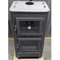 Poêle à bois bouilleur Thermo Vulkan plus - Reconditionné - A - 19 Kw
