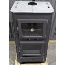 Poêle à bois bouilleur Thermo Vulkan plus - Reconditionné - A - 19 Kw