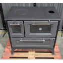 Cuisinière à bois sur socle Andésite - Reconditionnée - A - 8 Kw