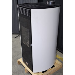 Poêle à granulés étanche (sortie dessus concentrique) - MEO - Reconditionné - A+ - 8 Kw