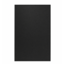 Protection murale rectangulaire 85 x 120 cm - Noir