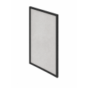 Protection murale rectangulaire 85 x 120 cm - Noir