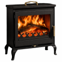 Poêle à bois avec chauffe plat Castilla - 8 Kw