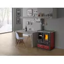 Cuisinière à bois Rosetta Sinistra 5.0 Ceramica