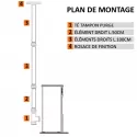 Kit complet de tuyaux d'évacuation Poujoulat