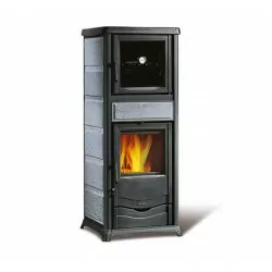 Poêle à bois avec four Rossella Plus Forno 5.0 Pietra
