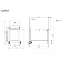 Barbecue au feu de bois Flipper