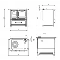 Schéma Cuisinière à bois Family 4,5
