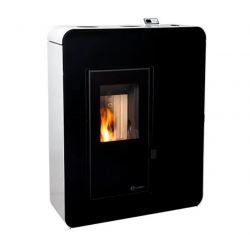Poêle à Granulés extra plat Canalisable Ibiza - 10 Kw