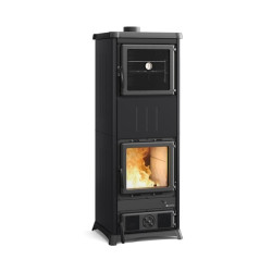 Poêle à bois avec four Nova Forno.16 Steel