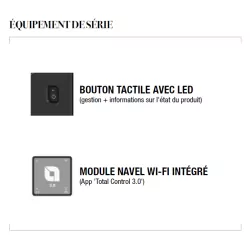 Poêle à bois Larissa - 9,3 Kw