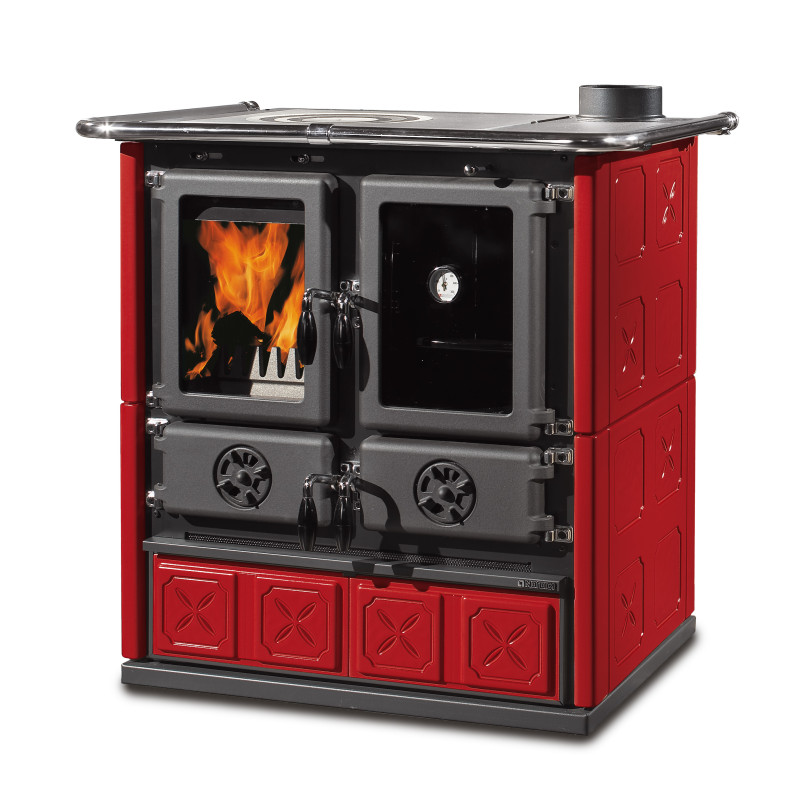 Cuisinière à Bois Rosetta 5.0 Maiolica - 7,9 Kw