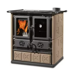 Cuisinière à Bois Rosetta 5.0 Maiolica - 7,9 Kw
