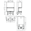 Insert à bois Monoblocco 3LC.16