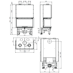 Insert à bois Monoblocco 3LC.16