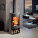 Poêle à bois étanche Oval 3 Stones - 8,7 Kw
