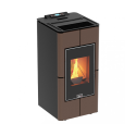 Poêle à granulés étanche et canalisable Tendenza - 10 Kw
