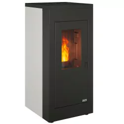 Poêle à granulés étanche Vulcano Silenzio + Kit conduits concentrique sortie arrière - 9,2 Kw