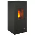 Poêle à granulés étanche Vulcano Silenzio + Kit conduits concentrique sortie arrière - 9,2 Kw