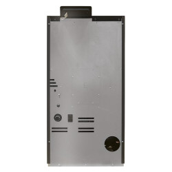 Poêle à granulés étanche canalisable Vulcano EVO + Kit conduits concentrique sortie arrière - 12 Kw