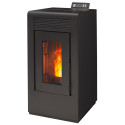 Poêle à granulés étanche canalisable Vulcano EVO + Kit conduits concentrique sortie arrière - 12 Kw