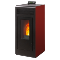 Poêle à granulés étanche (sortie dessus concentrique) - Vulcano Up - 10,8 Kw
