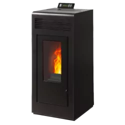 Pack poêle à granulés étanche Vulcano Up + Kit conduits concentrique sortie dessus - 10,8 Kw