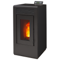 Poêle à granulés étanche Vulcano EVO 12kw droite