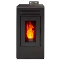 Poêle à granulés étanche Vulcano EVO 12kw face