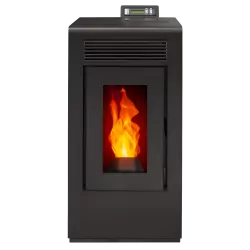 Poêle à granulés étanche Vulcano EVO 12kw face