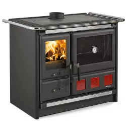 Cuisinière à bois Rosa XXL 5.0 Steel